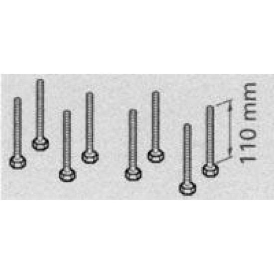 Screw set TM, for mounting the Truma Mover with spacer plate set