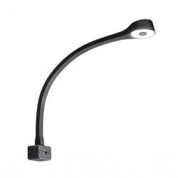 LED gooseneck lamp - 1.8 W - Black