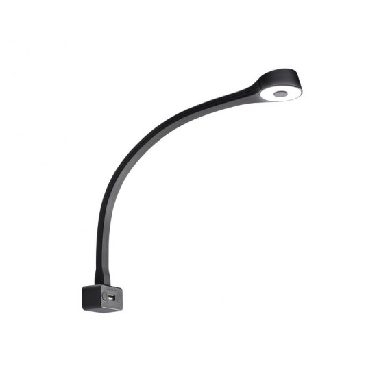 LED gooseneck lamp - 1.8 W - Black