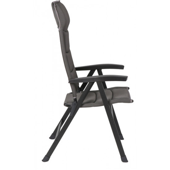 Camping chair MAJESTIC GRANDE - Mid Grey