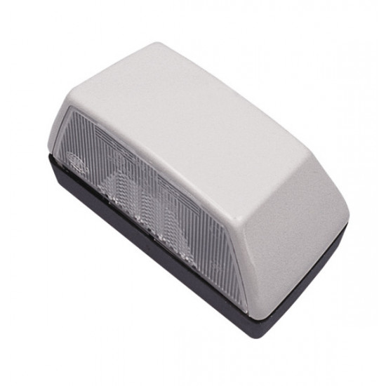 License plate light grey 100x55x56.5 SB