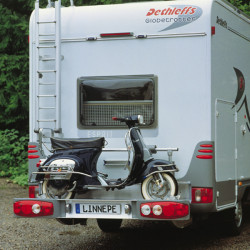Scout motorcycle carrier - lightweight, clean look