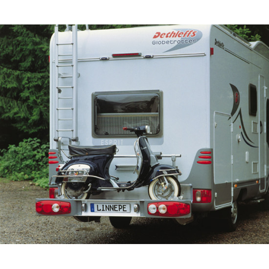 Scout motorcycle carrier - lightweight, clean look