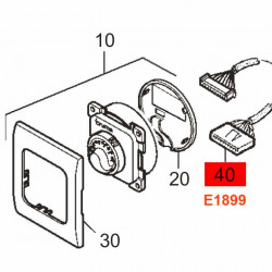 Control cable 4m E24/28/40