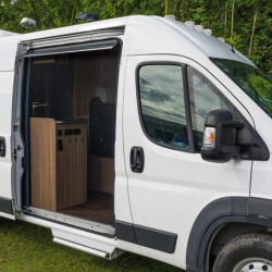 Insect screen door for Ducato (X250/X290) + Boxer + Jumper from 2007 onwards, low door