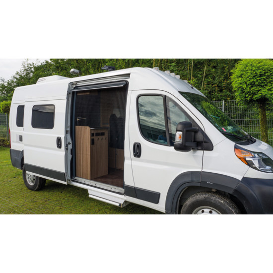 Insect screen door for Ducato (X250/X290) + Boxer + Jumper from 2007 onwards, low door
