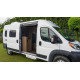 Insect screen door for Ducato (X250/X290) + Boxer + Jumper from 2007 onwards, low door