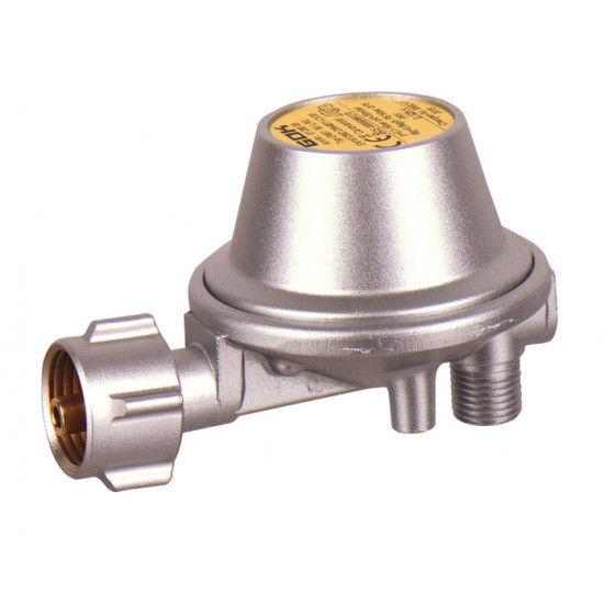 Gas regulator - 30 mbar - 90° angle