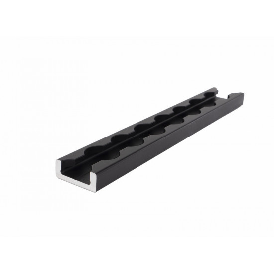Extra narrow lashing rail - Black