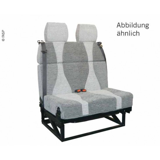 Divano 506 bench seat, installation left/control lever right