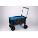 Camp4 transport trolley with removable tires and pannier
