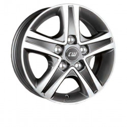 Borbet CWD alloy wheel for Fiat Ducato Maxi, PCD: 130, 6.5 x 16" mystral anthracite polished