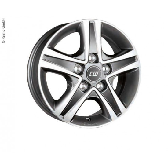 Borbet CWD alloy wheel for Fiat Ducato Maxi, PCD: 130, 6.5 x 16" mystral anthracite polished