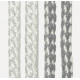 KORDA door curtain 60 x 190cm /white, grey