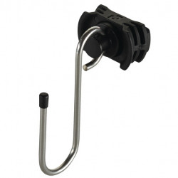 Hooks for lashing rail