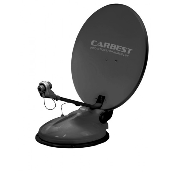 Carbest Travelsat 2 - 68 cm satellite system with Bluetooth - Anthracite