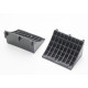Parking stopper for maxi wedge - Black - Set of 2
