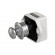 Push Lock Mini - Matte Chrome