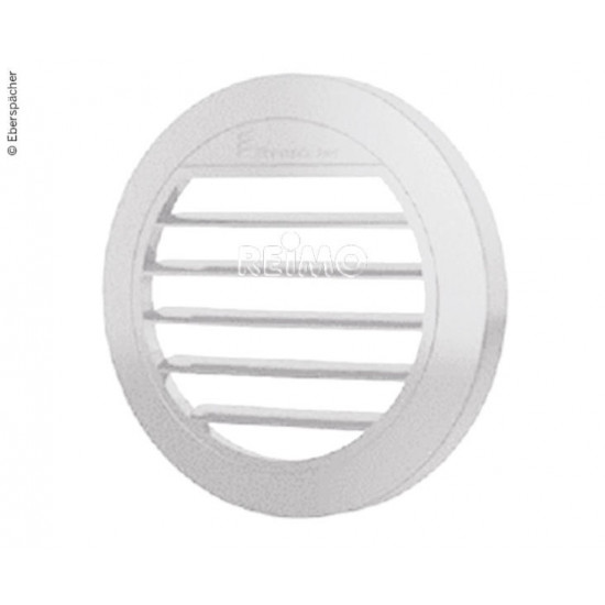 Flat air outlet 30° for Airtronic D2 auxiliary heater, Ø50/60mm, white