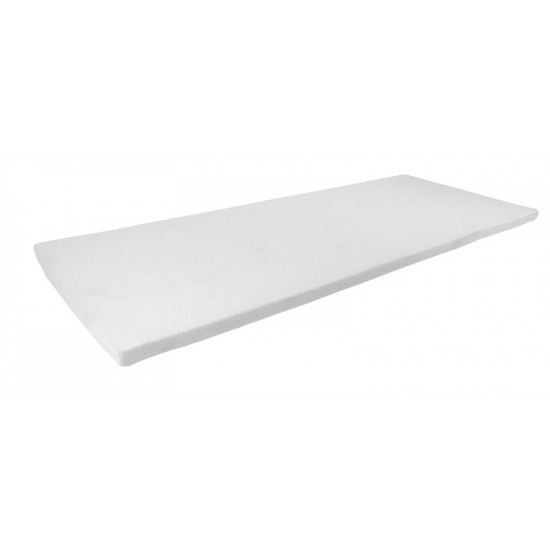 Gel foam mattress topper - L195 x W120 x H4 cm