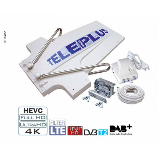 Teleplus directional antenna for receiving digital terrestrial signals, 36dB