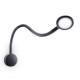 LED gooseneck lamp with 2 USB ports