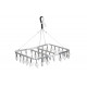 Clothes dryer with 32 clips
