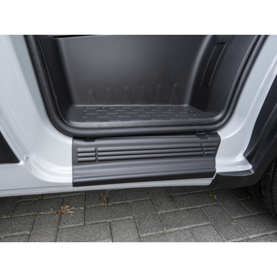 Carbest door sill protectors for Fiat Ducato from 2014 onwards, set of 2