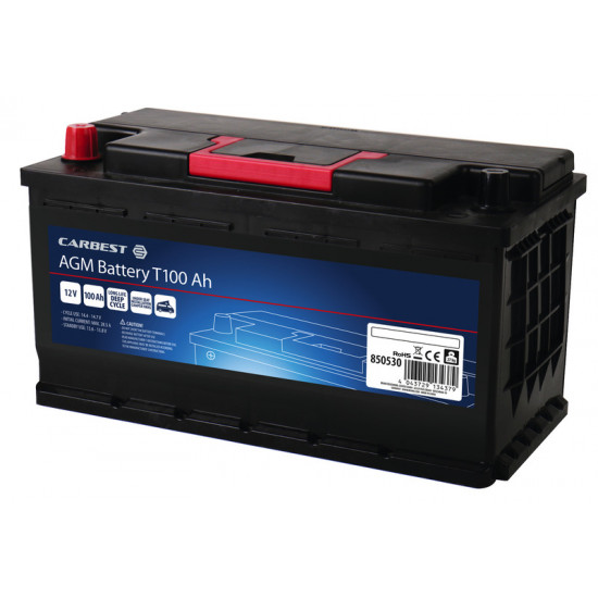 AGM battery T100Ah - Battery for T5 / T6 front seat