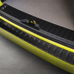 Loading sill protector for VW ID.Buzz, stainless steel matte black