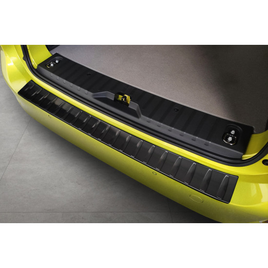 Loading sill protector for VW ID.Buzz, stainless steel matte black