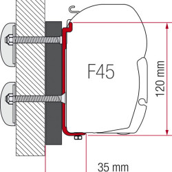 FIAMMA F.Adapter Kit Dethleffs/Globebus F45