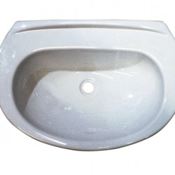 Built-in washbasin 500 x 330 white