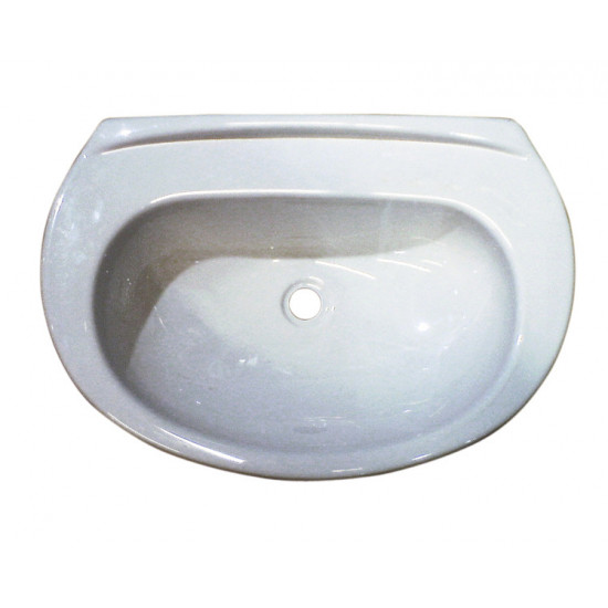 Built-in washbasin 500 x 330 white