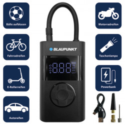 Portable battery-powered air pump