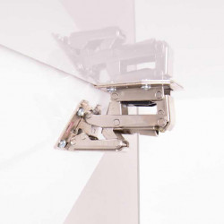 Soft-close hinge for flaps up to 2.1kg, loose