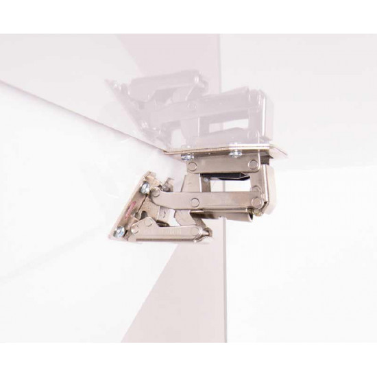 Soft-close hinge for flaps up to 2.1kg, loose