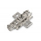 Click-on cup hinges