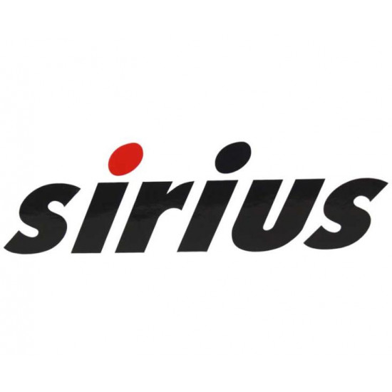 SIRIUS lettering 125x30