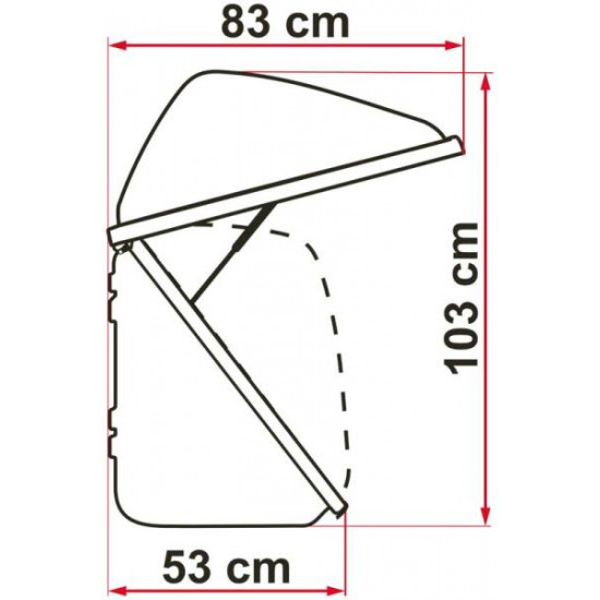 Luggage box for bicycle carriers - Ultra Box 500