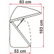 Luggage box for bicycle carriers - Ultra Box 500
