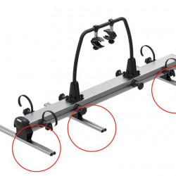 Installation kit for VeloSlide - mounting rails, set of 3