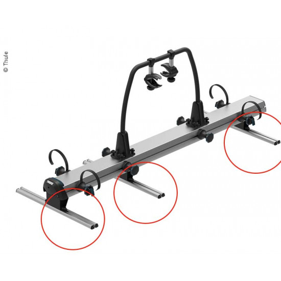 Installation kit for VeloSlide - mounting rails, set of 3