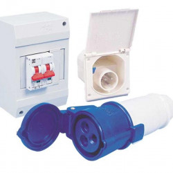 CEE conversion kit without residual current device (RCD)