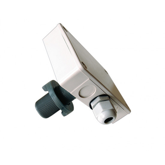 Roof feedthrough for solar panel cables - 3-way - White
