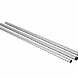 Aluminum support pole 170-260 cm, 3-piece with screw