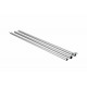 Aluminum support pole 170-260 cm, 3-piece with screw