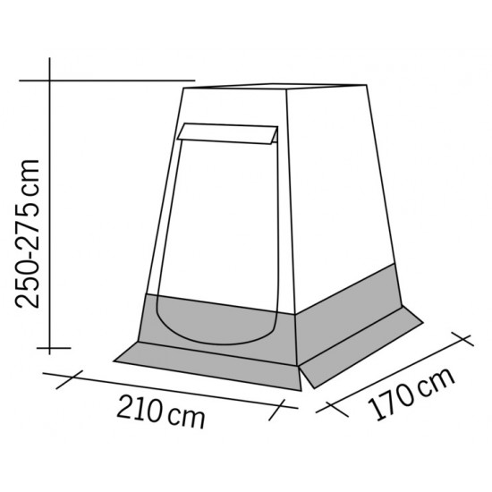 Ducatissimo Premium rear tent