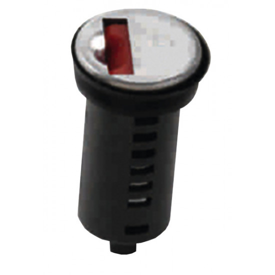 3-Handle Tank Cap - Black