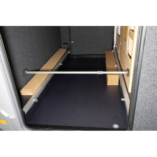 Aluminum pole for rear garage